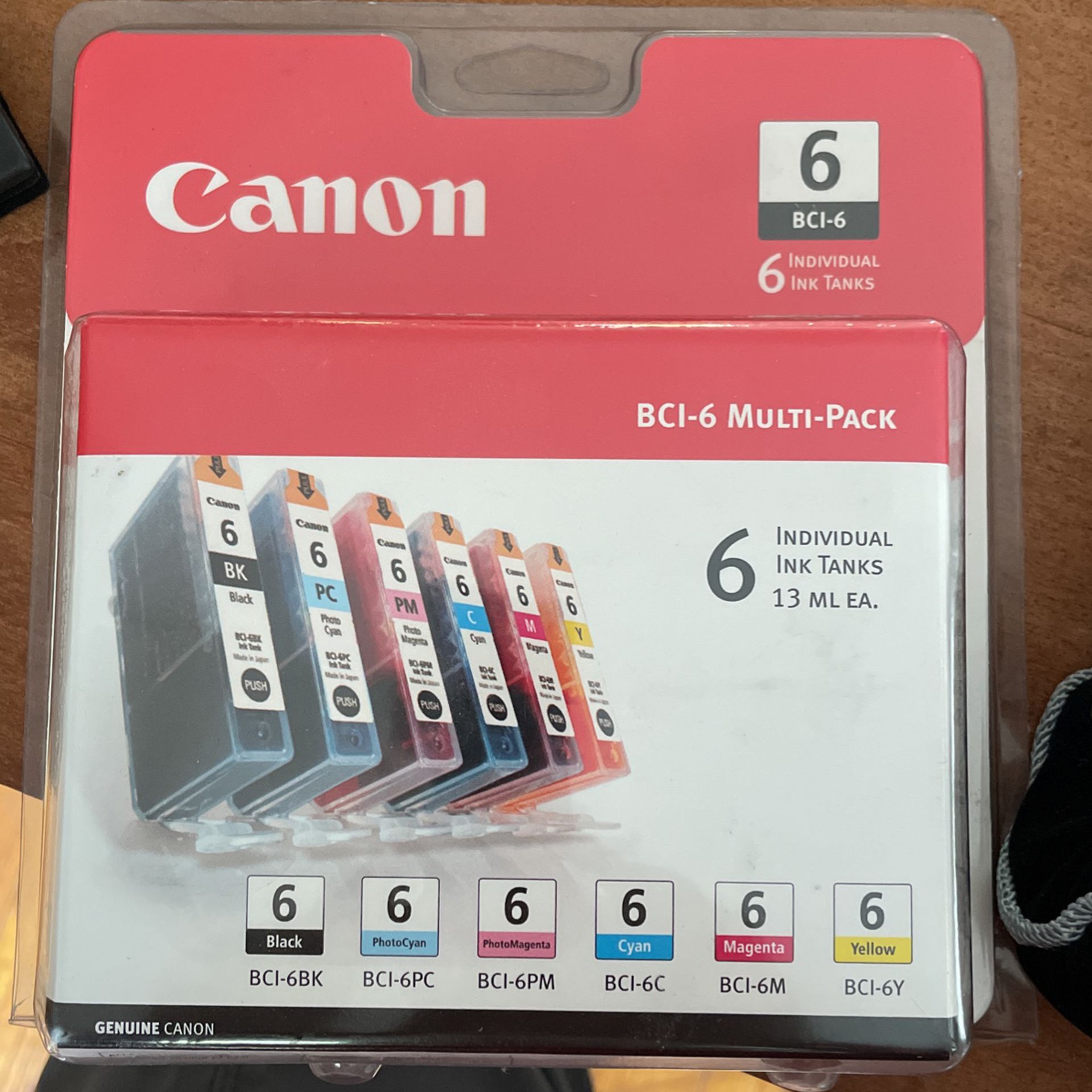 Canon BCI -6   Multi Pack Individual Ink Tanks 