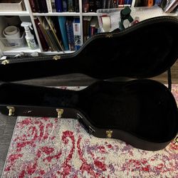 Hard shell Guitar Case - Acoustic, Dreadnought, Black