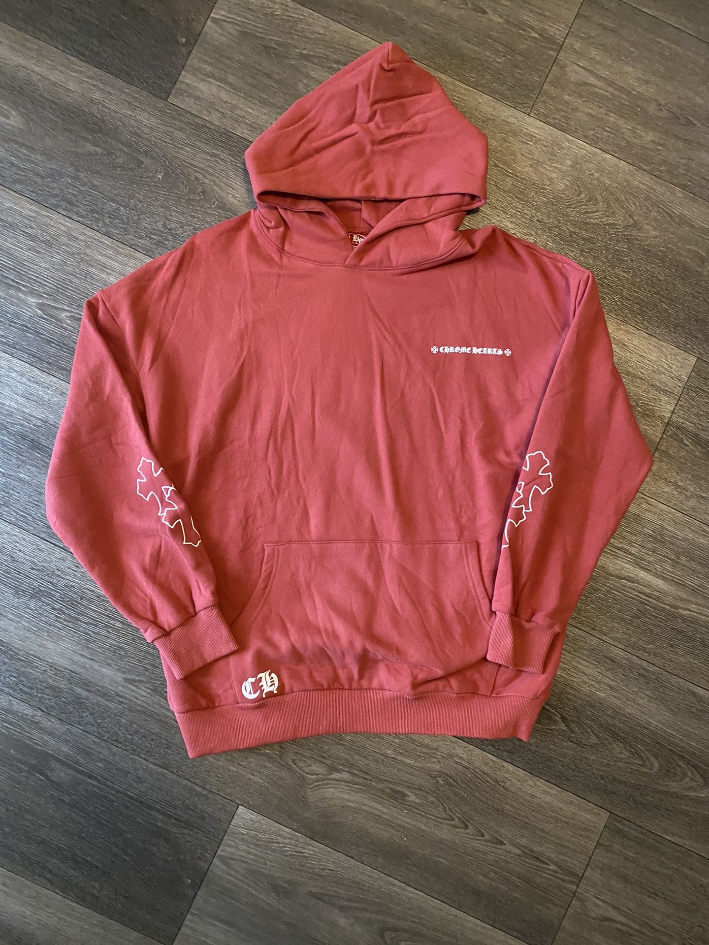 Chrome Hearts x Drake Clb Red Hoodie