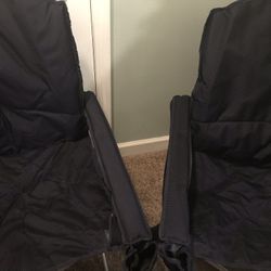 Two Dark BlueChair Like New Excellent Condition $25 For Each