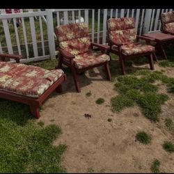 Patio Set Good Condition 