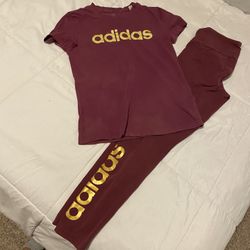 Adidas Women’s Shirt And Leggings 