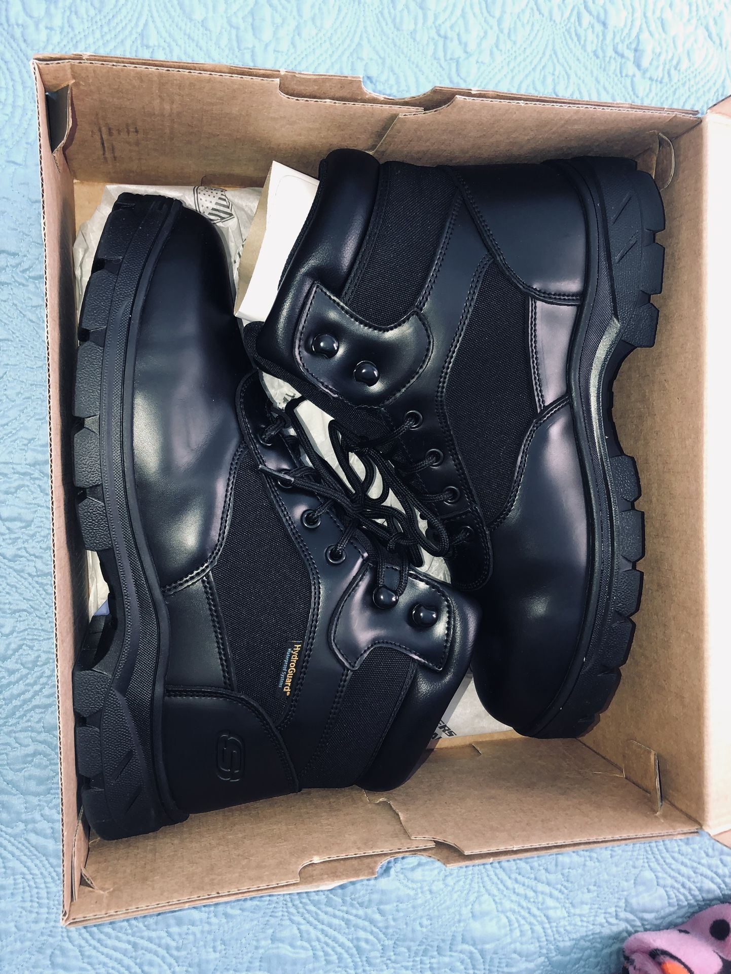 Work Boots In Black