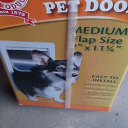 Ideal Pet Products Plastic Pet Door Medium Flap 
