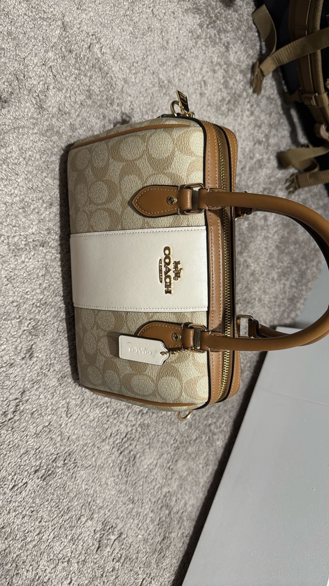 Coach Hand Bag W/wallet