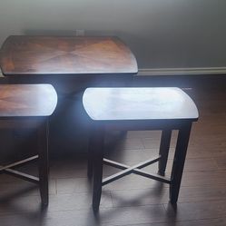 Ashley Coffee Table And 2 Ends Tables