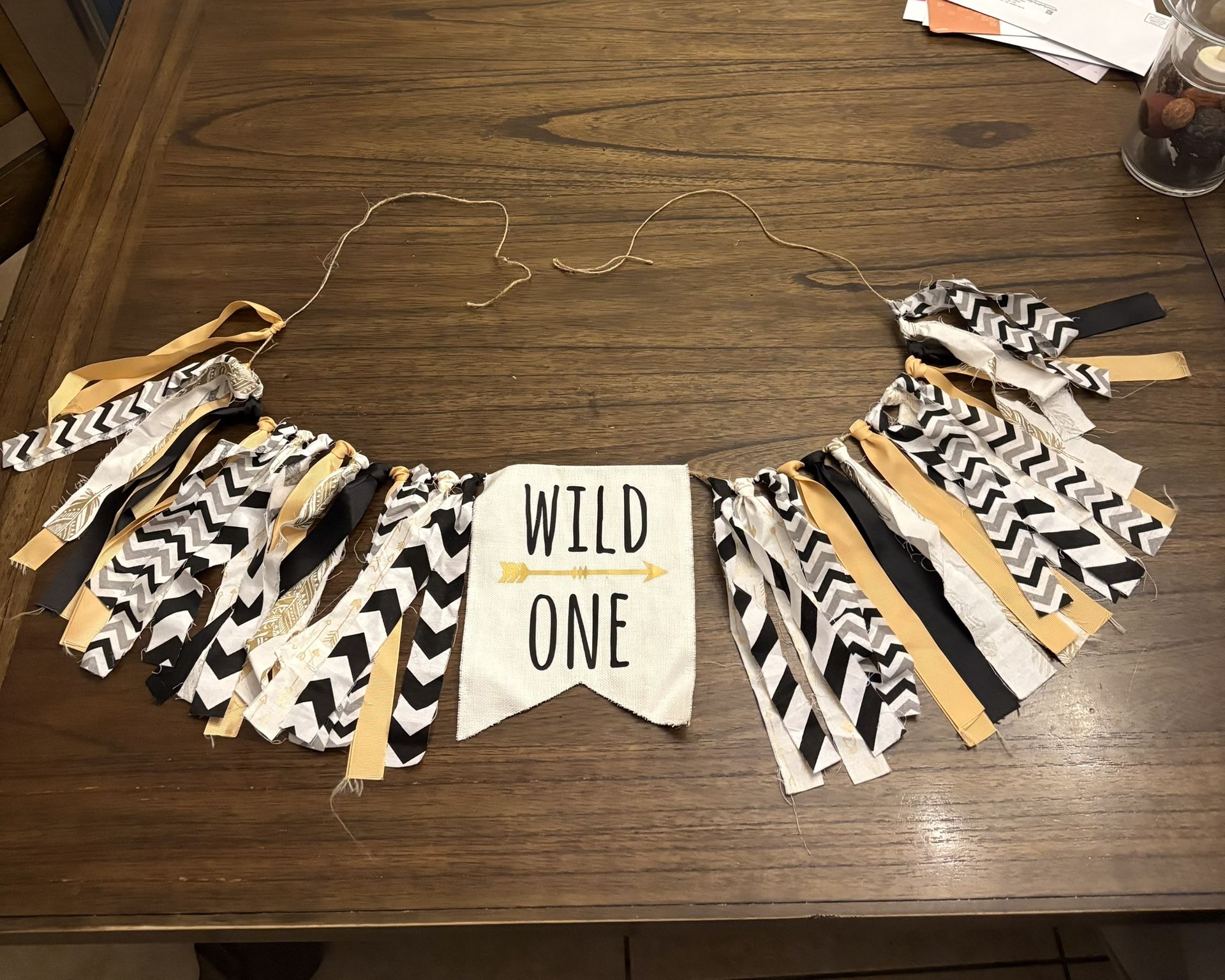 Wild One Party Banner