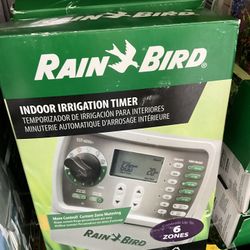 RAIN BIRD 6 ZONE TIMER