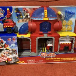 Paw Patrol Ultimate Fire Rescue Command Center