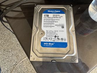 1TB desktop hard drive WesternDigital