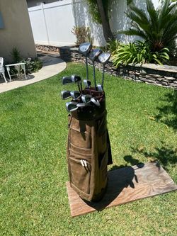 Very Gd. Cond. Callaway 12 Complete Golf Club Set W/ Bag