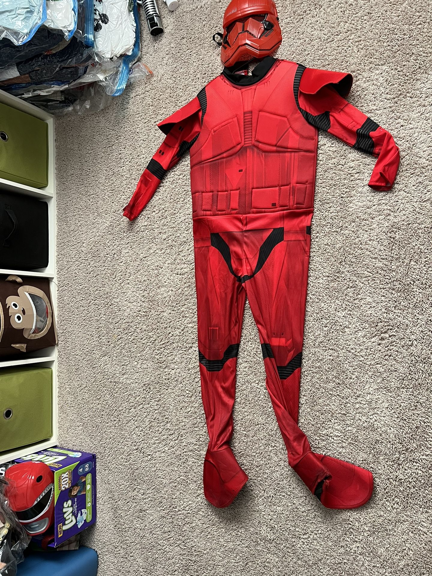 Star Wars Sith Trooper Halloween Costume Size Large Kids
