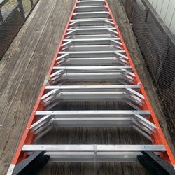 New 16’ Twin Ladder Fiberglass 