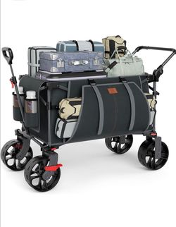 Folding Push Pull Wagon - Brand new.