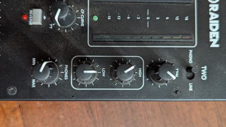 Raiden RPM-100 Portable 2-Channel DJ Mixer Regular for Sale
