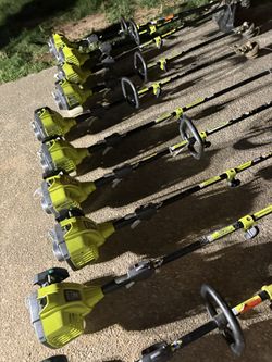 Gas Weed Eatees Ready To Work