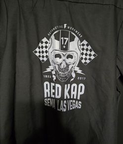 RED KAP SEMA 2017 Unworn Button Up Work Shirt XL New