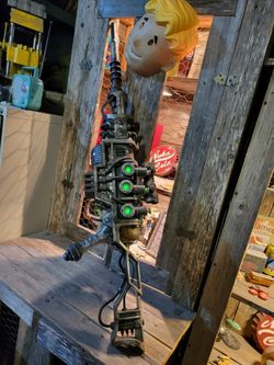 Fallout Weathered Plasma Rifle Costume Cosplay Prop Gun