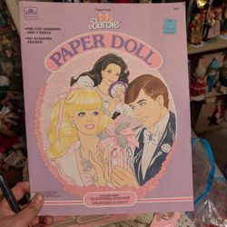Vintage Barbie Paper Doll