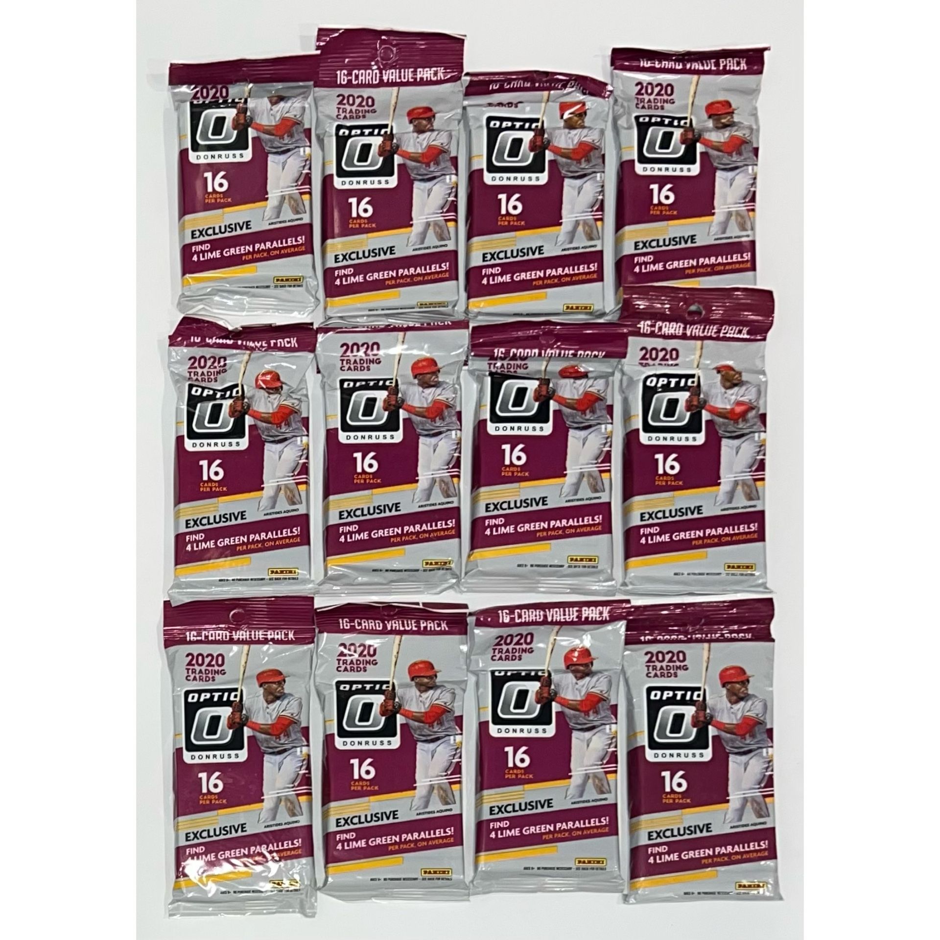 2020 Panini Optic Baseball Value Packs MLB Cards Fat Packs Cello Pack Auto ?