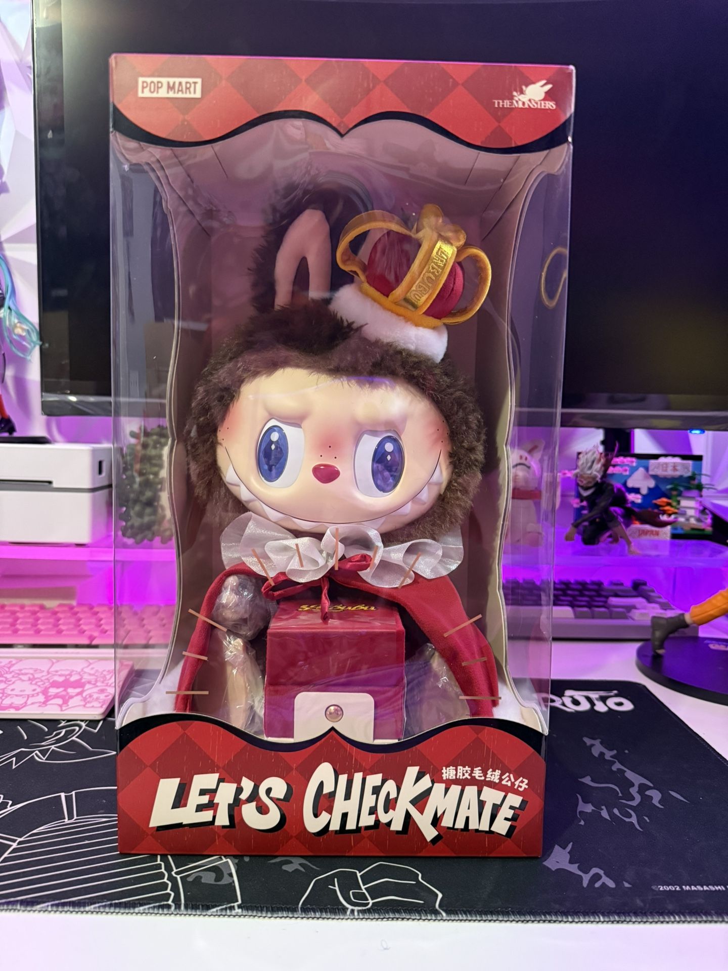 THE MONSTERS Let's Checkmate Series-Vinyl Plush Doll