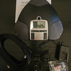 The Konftel 250 is an analog conference phone designed for crystal-clear audio