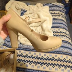 Beige Heels