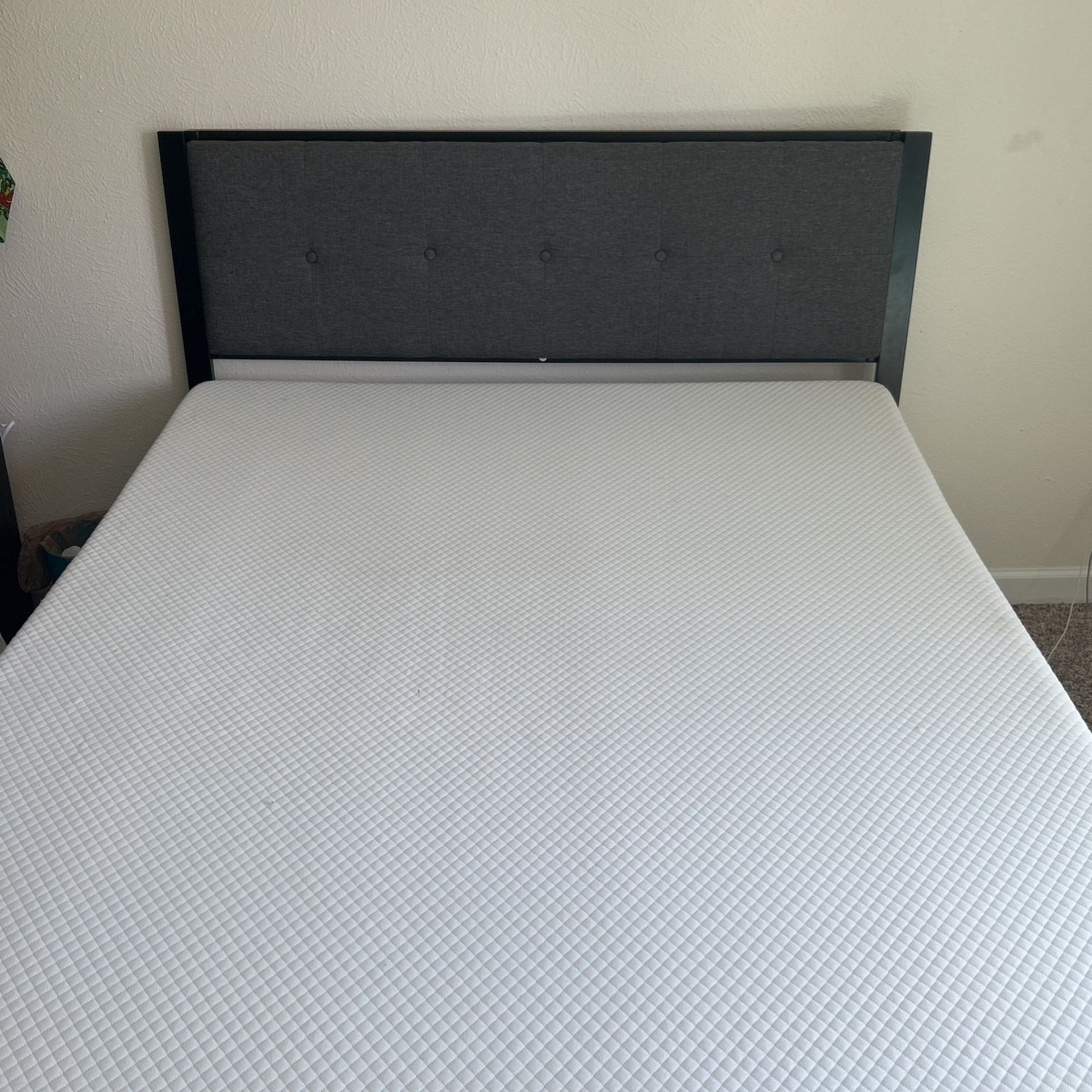 Full Size Bed Frame And Mattress Set