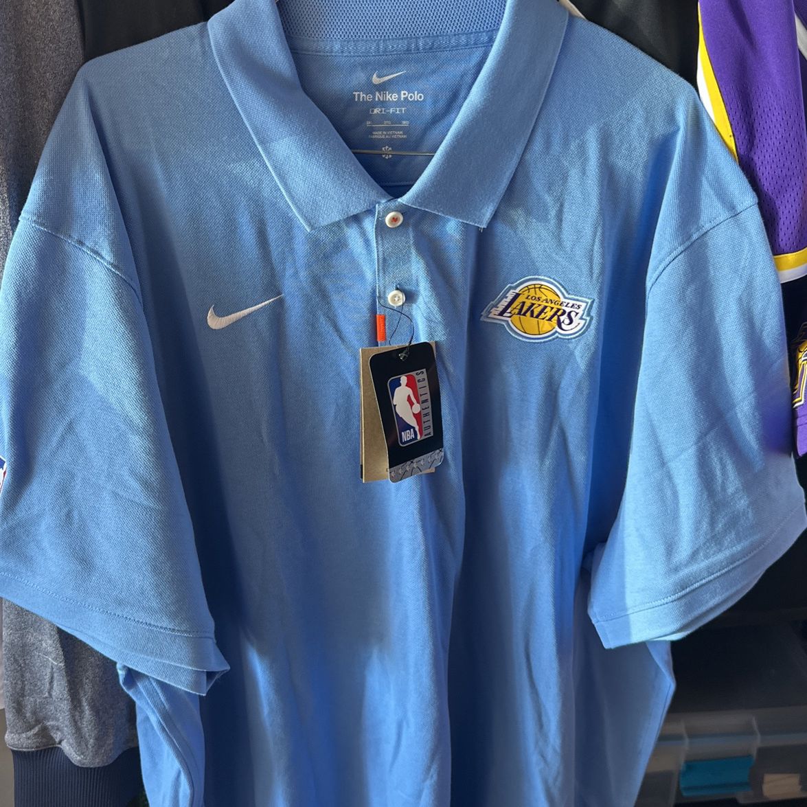 Los Angeles, Lakers, Nike Dri Fit Polo Size 3Xl for Sale in Lakewood, CA -  OfferUp