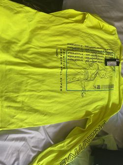 Primitive x dragon ball super shirt