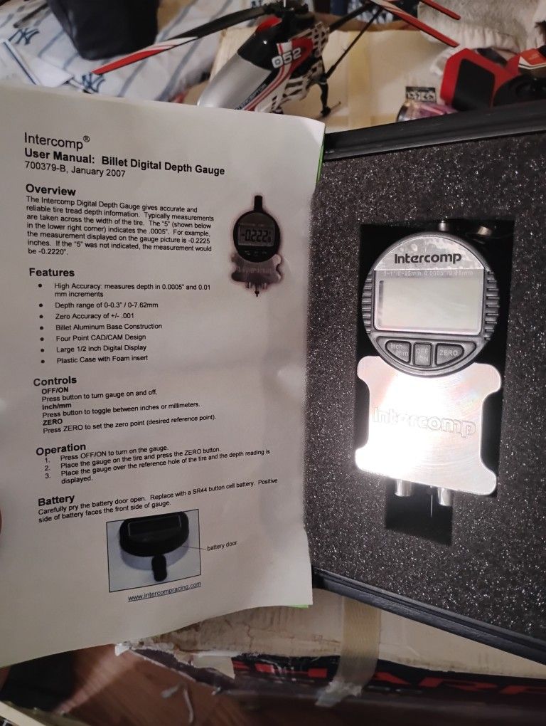 Intercomp Billet Digital Depth Gauge!!!