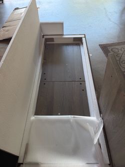 Hostack dresser grayish brand new