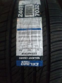 BRAND NEW SIZE 18 IN. LOW PROFILE  225 40ZR18