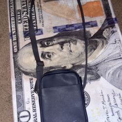 Dark blue Lacoste bag 