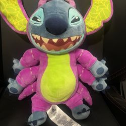 Disney Parks Halloween Stitch Plush 
