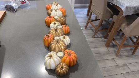 Pumpkin centerpiece
