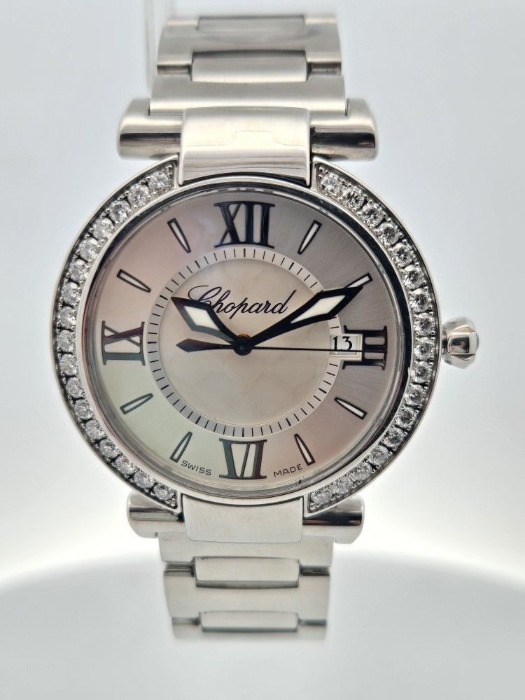 Chopard Imperiale Watch Diamond Bezel/Amethyst Crown