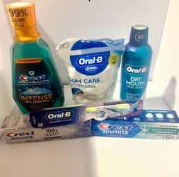 Crest & Oral-B Oral Care Bundle