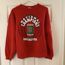 Ohio State Sweatshirt 2002 Champions
