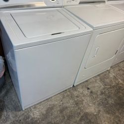 Washer And Dryer Whirlpool Topload Heavy 