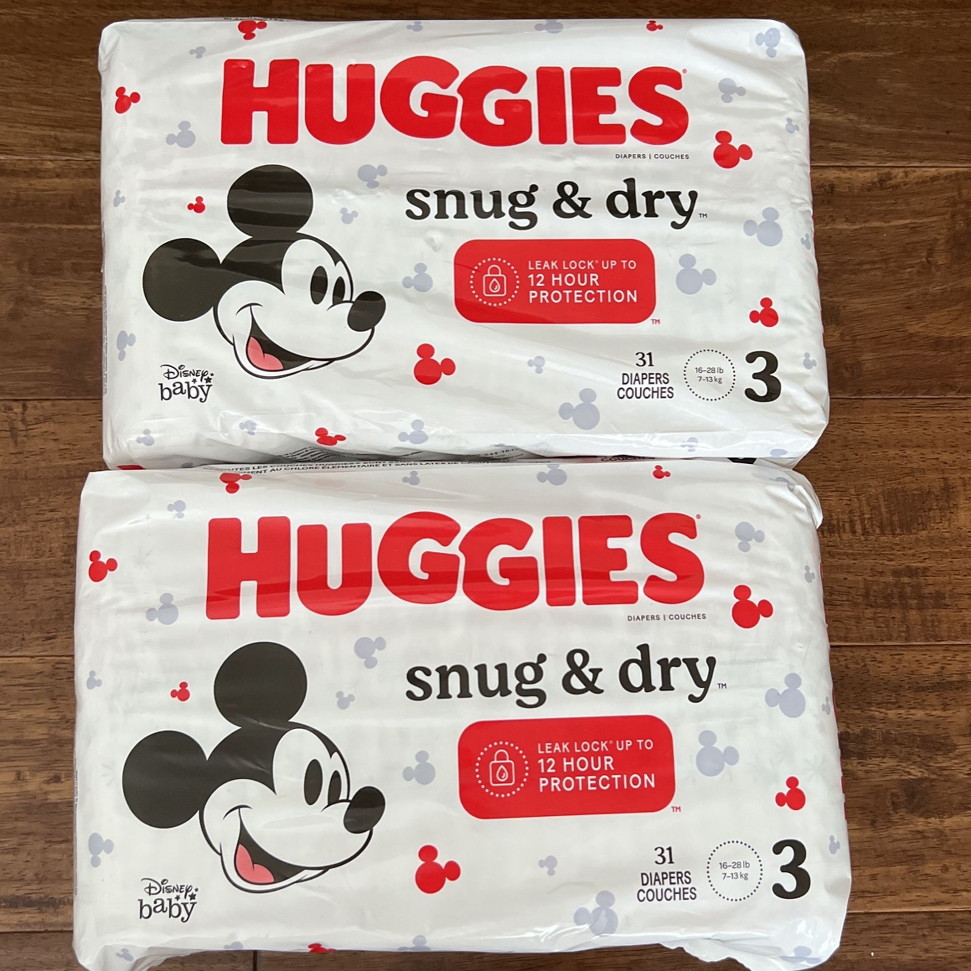 Huggies Snug & Dry Diapers  Size 3