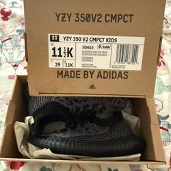 Adidas Yeezy 350 V2 CMPCT Kids Size 11.5K (US)