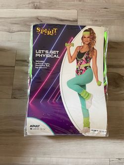 Let’s get physical Halloween costume. Adult large 12-14