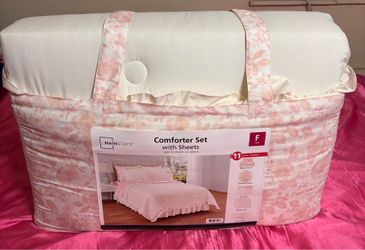 Mainstays Comforter Set with Sheets- Full Size