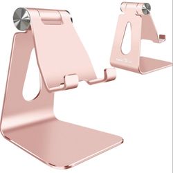 New Rose Gold Adjustable Cell Phone/Tablet Stand