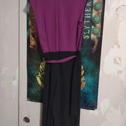 Black And Purple Dress 