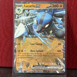 Pokemon Lucario EX Holo Promo