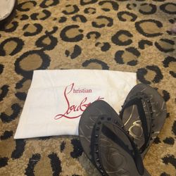 Christian Louboutin Flip Flops