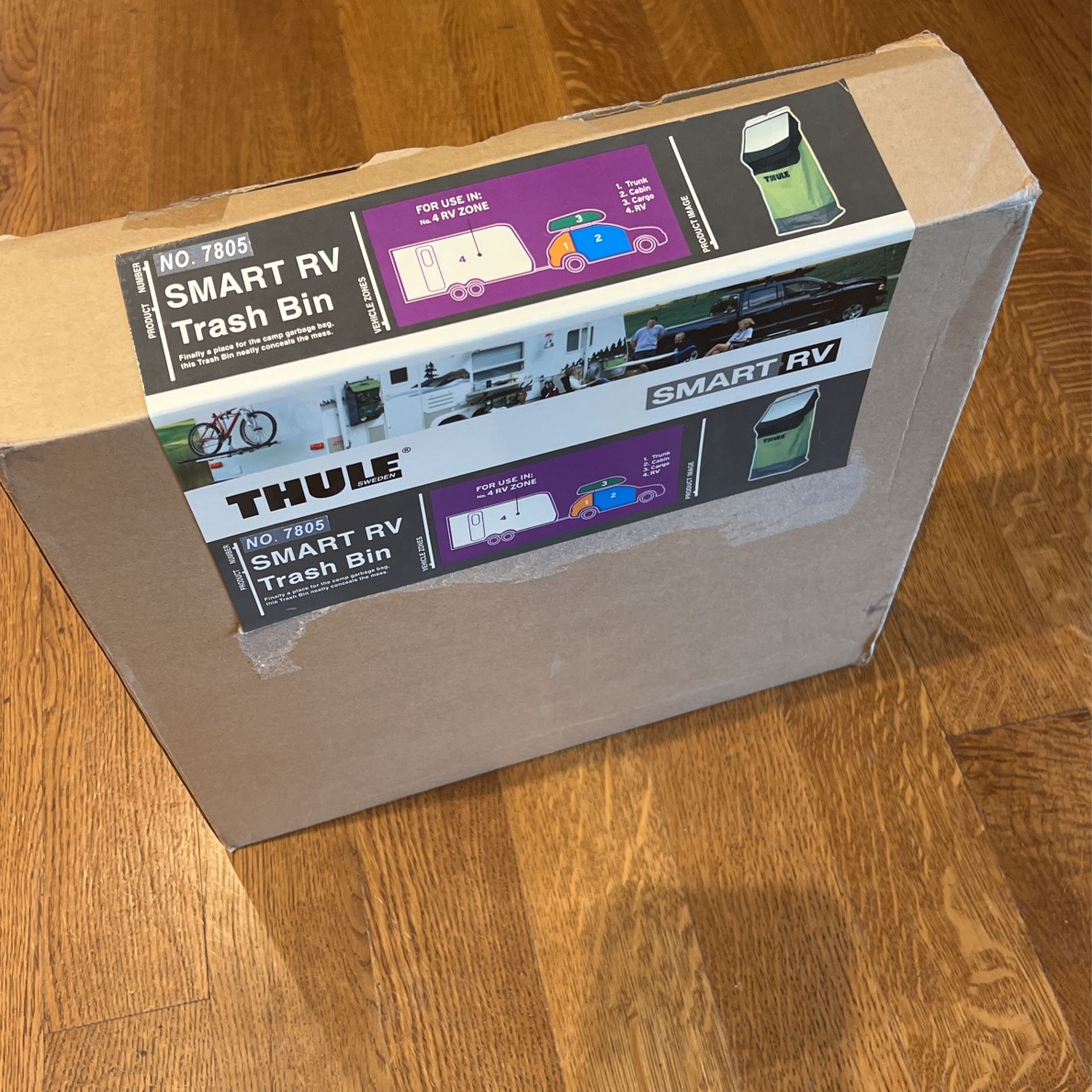 New Thule Smart Rv Trash/Recycle  Bin