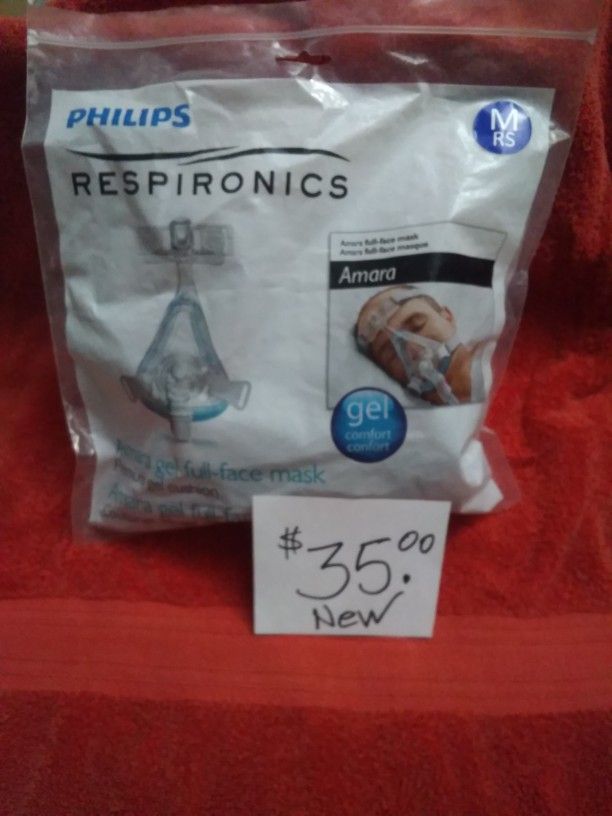 New Philips Amara Jell Full Size Face Mask